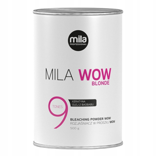 MilaProfessional bieliaci prášok Power Wow zosvetľovač vlasov 9 tónov